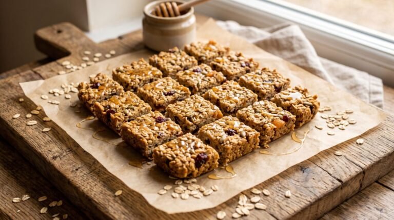 Oat Bars Without a Food Processor