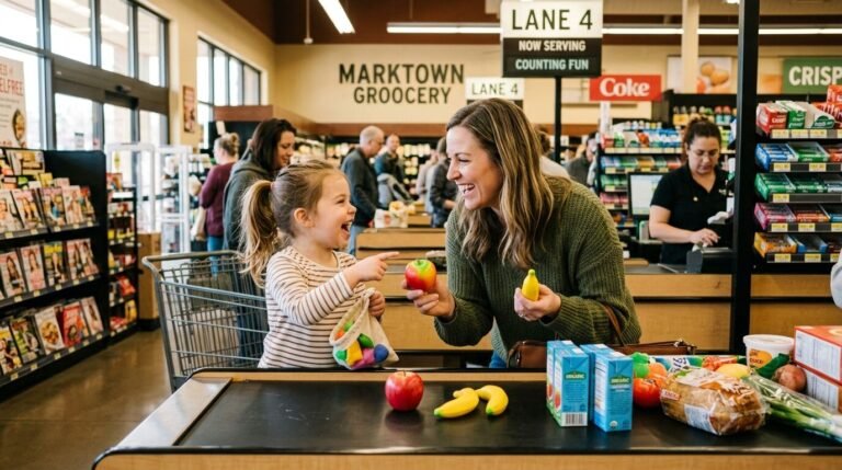 Counting Games for the Supermarket Queue